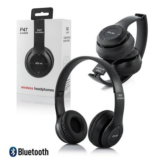 P47 Bluetooth Foldable Headset with Microphone